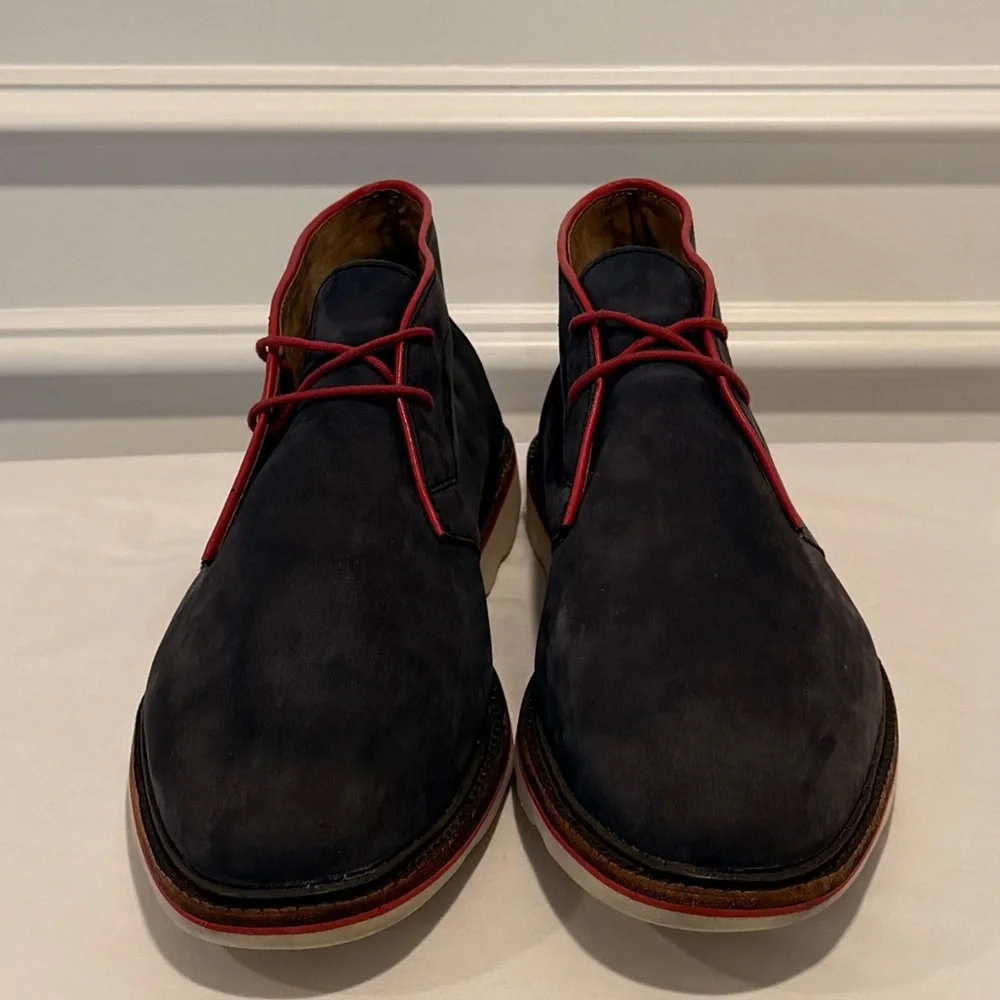 Polo Ralph Lauren Whiston Chukka Boots Size 12D Navy Suede